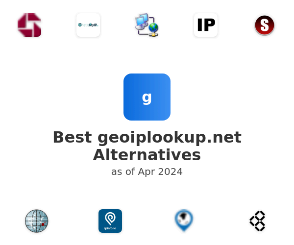 Best geoiplookup.net Alternatives
