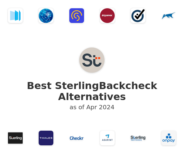 Best SterlingBackcheck Alternatives