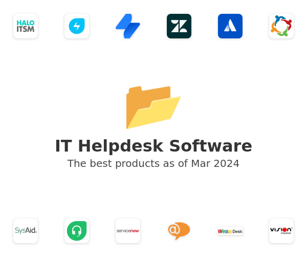 The best IT Helpdesk products