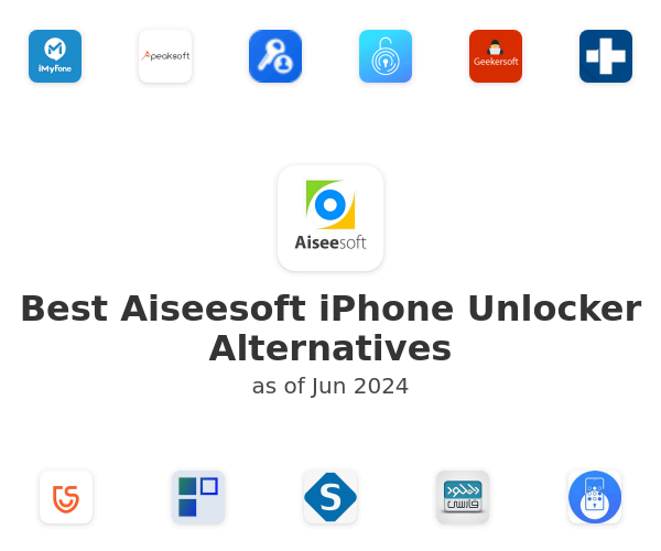 Best Aiseesoft iPhone Unlocker Alternatives