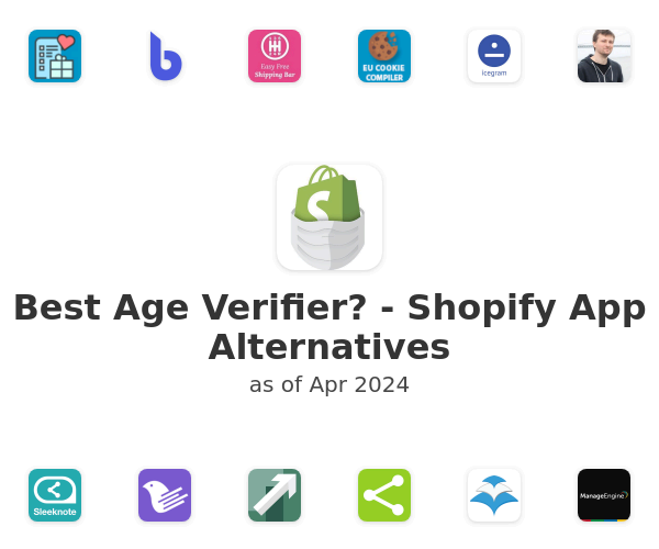 Best Age Verifier? - Shopify App Alternatives