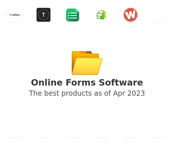 The best Online Forms products