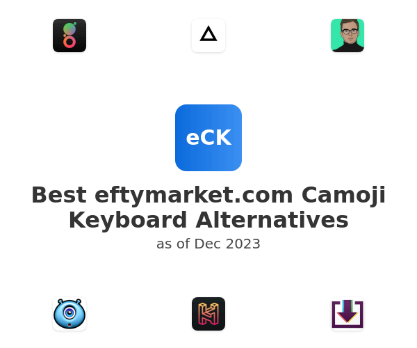 Best eftymarket.com Camoji Keyboard Alternatives