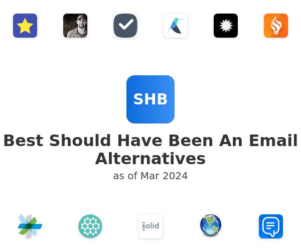 Best Should Have Been An Email Alternatives