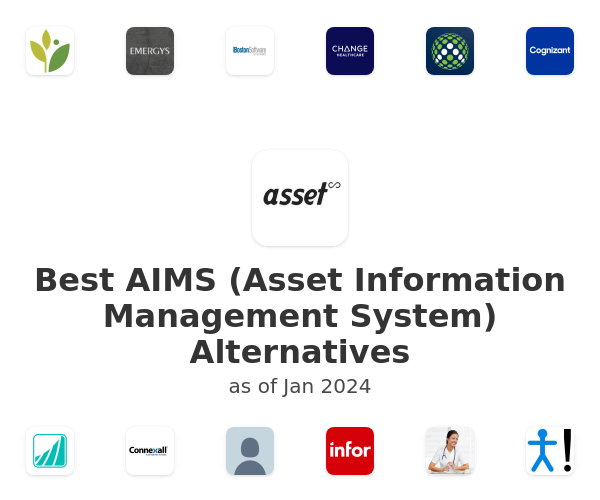 Best AIMS (Asset Information Management System) Alternatives