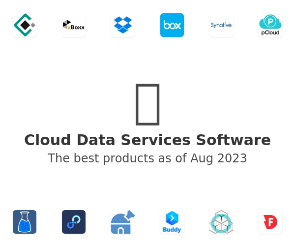 The best Cloud Data Services products