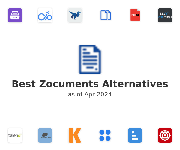 Best Zocuments Alternatives