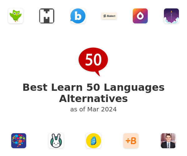 Best Learn 50 Languages Alternatives