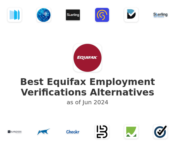 Best Equifax Employment Verifications Alternatives