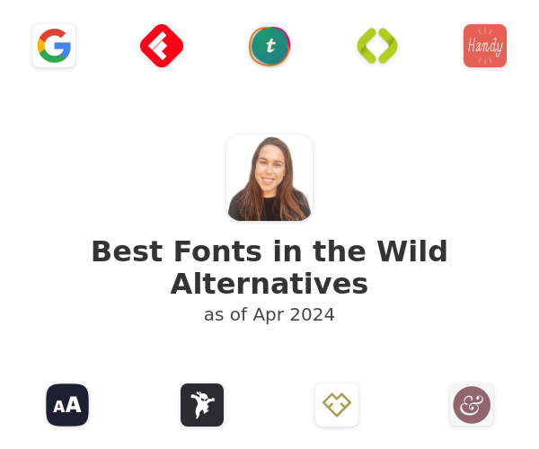 Best Fonts in the Wild Alternatives