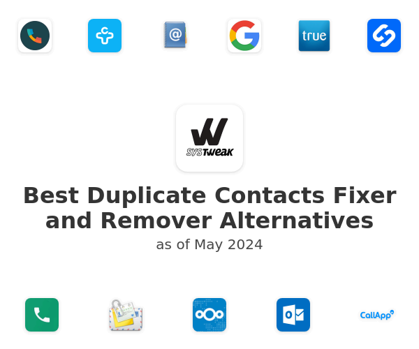 Best Duplicate Contacts Fixer and Remover Alternatives