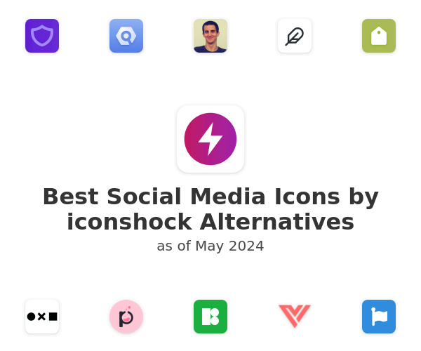 Best Social Media Icons by iconshock Alternatives