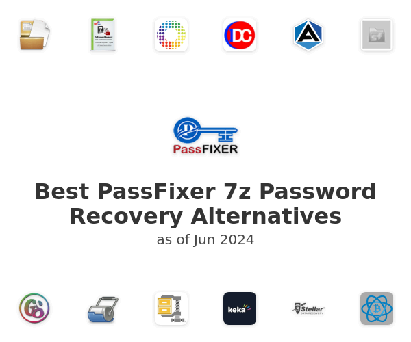 Best PassFixer 7z Password Recovery Alternatives