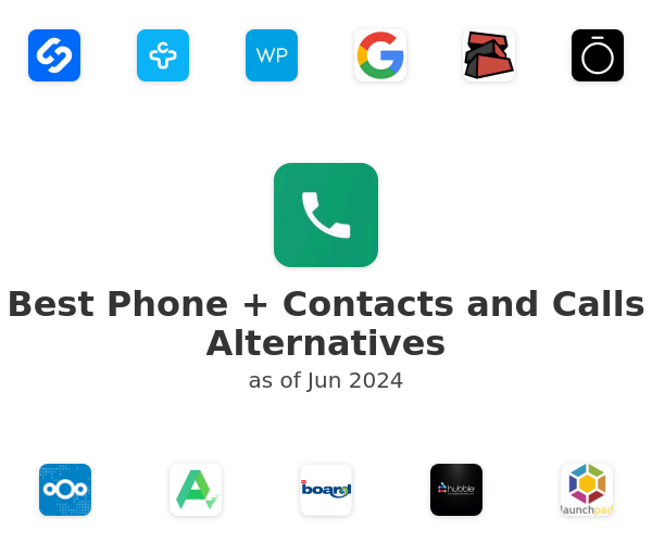 Best Phone + Contacts and Calls Alternatives