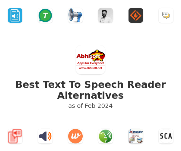 Best Text To Speech Reader Alternatives