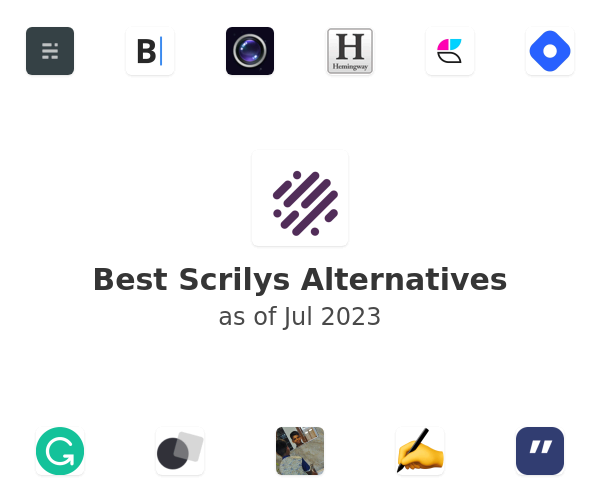 Best Scrilys Alternatives