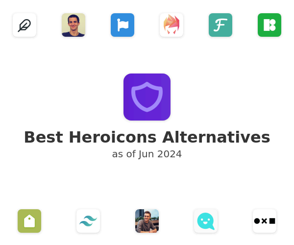 Best Heroicons Alternatives