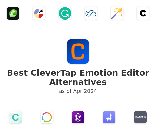 Best CleverTap Emotion Editor Alternatives