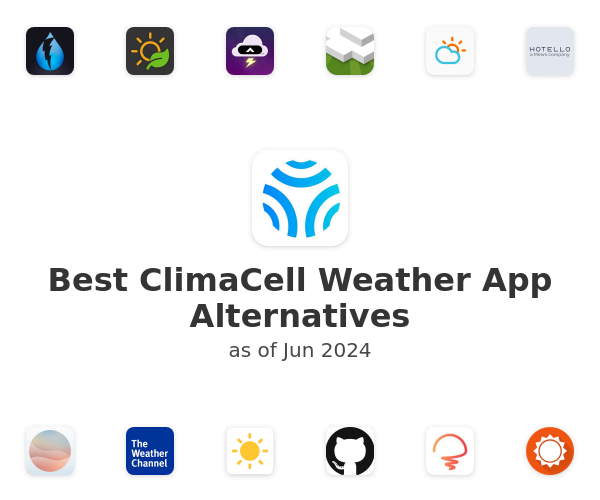 Best ClimaCell Weather App Alternatives