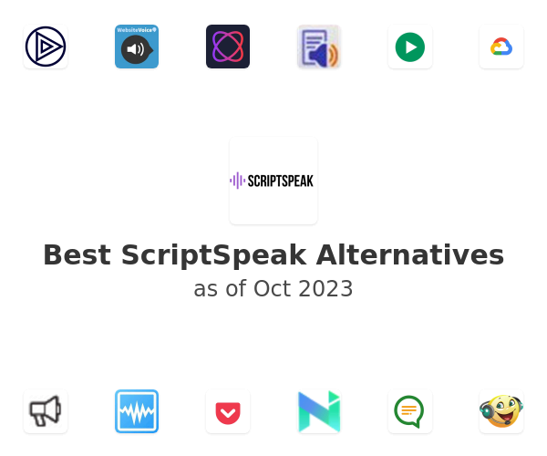 Best ScriptSpeak Alternatives