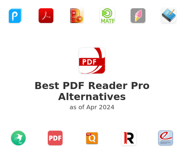 Best PDF Reader Pro Alternatives