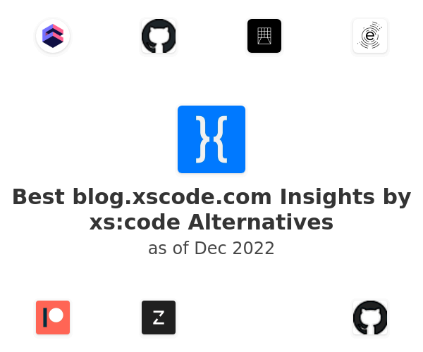 Best blog.xscode.com Insights by xs:code Alternatives