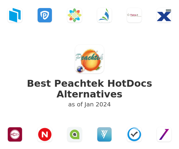 Best Peachtek HotDocs Alternatives