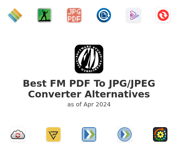 Best FM PDF To JPG/JPEG Converter Alternatives