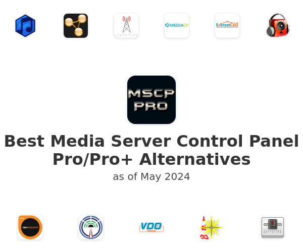 Best Media Server Control Panel Pro/Pro+ Alternatives
