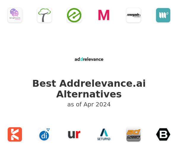Best Addrelevance.ai Alternatives