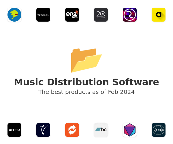 The best Music Distribution products