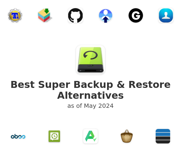 Best Super Backup & Restore Alternatives