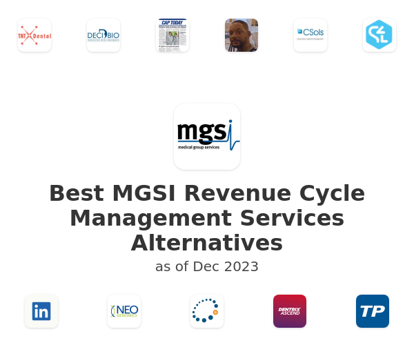 Best MGSI Revenue Cycle Management Services Alternatives