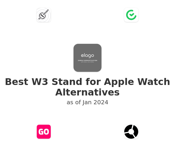 Best W3 Stand for Apple Watch Alternatives