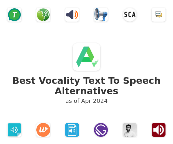 Best Vocality Text To Speech Alternatives