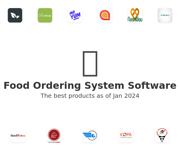 The best Food Ordering System products