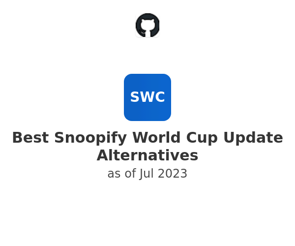 Best Snoopify World Cup Update Alternatives
