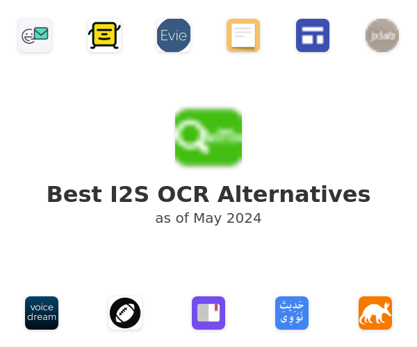 Best I2S OCR Alternatives