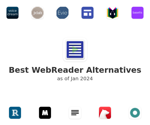 Best WebReader Alternatives