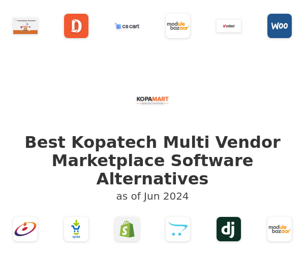 Best Kopatech Multi Vendor Marketplace Software Alternatives