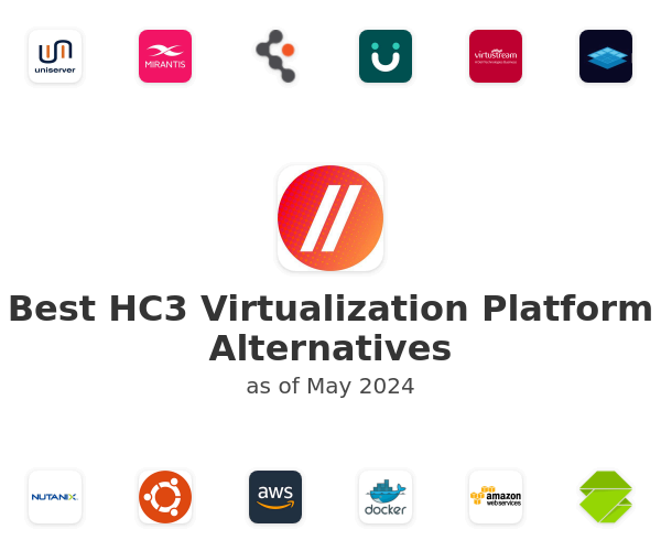 Best HC3 Virtualization Platform Alternatives