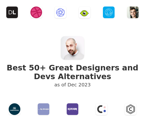 Best 50+ Great Designers and Devs Alternatives