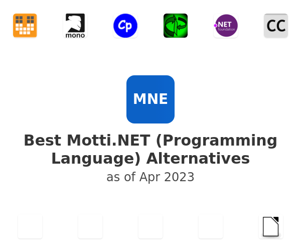 Best Motti.NET (Programming Language) Alternatives