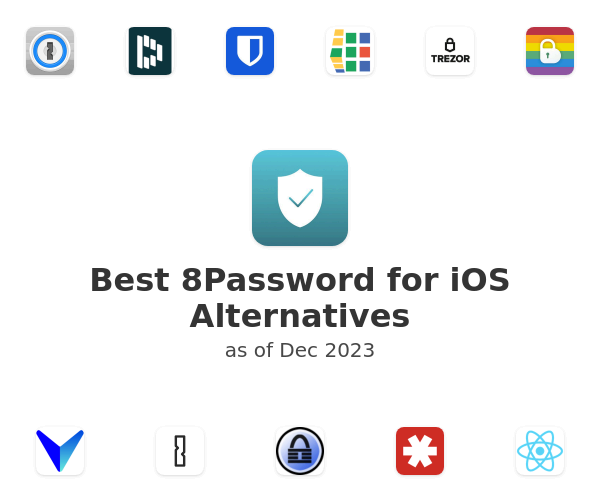 Best 8Password for iOS Alternatives