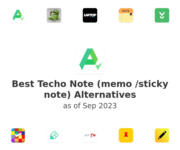 Best Techo Note (memo /sticky note) Alternatives