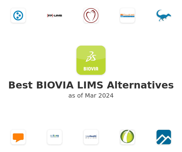 Best BIOVIA LIMS Alternatives