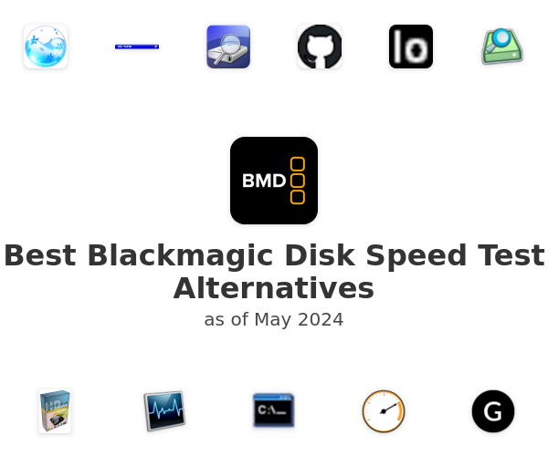 Best Blackmagic Disk Speed Test Alternatives