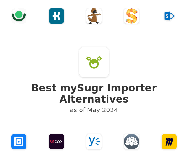 Best mySugr Importer Alternatives