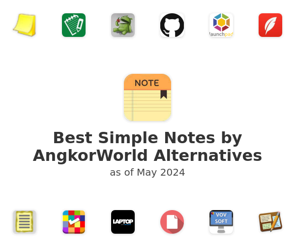 Best Simple Notes by AngkorWorld Alternatives