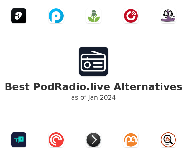 Best PodRadio.live Alternatives